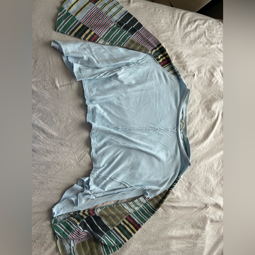 We The Free Light Blue Top